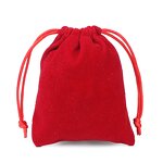 Jewelry Storage Bag Manufacturer - Eco-Friendly Velvet Drawstring for Gift Wedding Candy