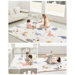 Play Mat Manufacturer - A/B Double Sided Infant Toy Folding Floor XPE Foam Playmat