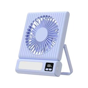 USB Fan Manufacturer - 3 Speed Mini 1200mAh Portable Rechargeable with 5 LED Night Light