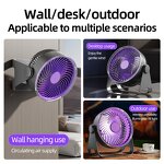 Desk Fan Manufacturer - Personal Table Fan Portable 3 Speeds Strong Airflow 90°Rotate