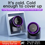 Cooling Fan Manufacturer - Multi-Functional USB Electric with Plastic Box Four-Speed Foldable