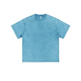 T-Shirt Manufacturer - Custom Logo Men's 100% Cotton 305 GSM Short Sleeve Crew Neck Bulk