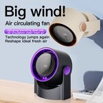 Cooling Fan Manufacturer - Multi-Functional USB Electric with Plastic Box Four-Speed Foldable