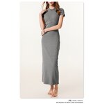 T-Shirt Dress Manufacturer - Summer Beach Vacation Casual Short Sleeve Round Neck Pencil Long