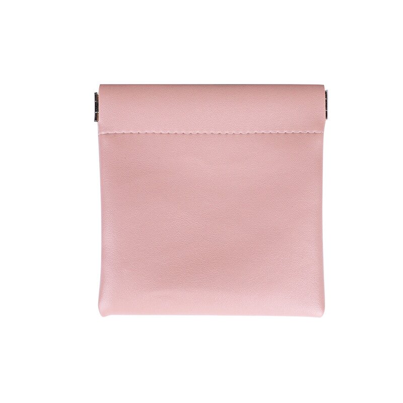 Storage Bag Manufacturer - Small Self-Closing PU Leather for Coins Headphones Jewelry