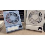 Cooling Fan Manufacturer - Mini with 1200mAh Battery USB 5-Speed 5-LED Night Light