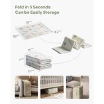 Playmat Manufacturer - Reversible Waterproof Foldable Foam with Edge Reinforcement for Babies