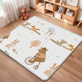 Playmat Manufacturer - Reversible Waterproof Foldable Foam with Edge Reinforcement for Babies