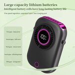 Cooling Fan Manufacturer - Portable Mini USB Digital Display Wearable for Office Car