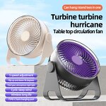 Desk Fan Manufacturer - Personal Table Fan Portable 3 Speeds Strong Airflow 90°Rotate