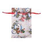 Gift Bag Manufacturer - Mini Multi Color Christmas Assorted Size with Hanging Tags