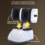 Foot Massager - Manufacturer - 7 in 1 Shiatsu Heat Vibrating Calf Foot Blood Flow Therapy Hot Sale