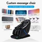 Massage Chair - Manufacturer - 4D Zero Gravity Heated Space-Saving Full Body Luxury Recliner