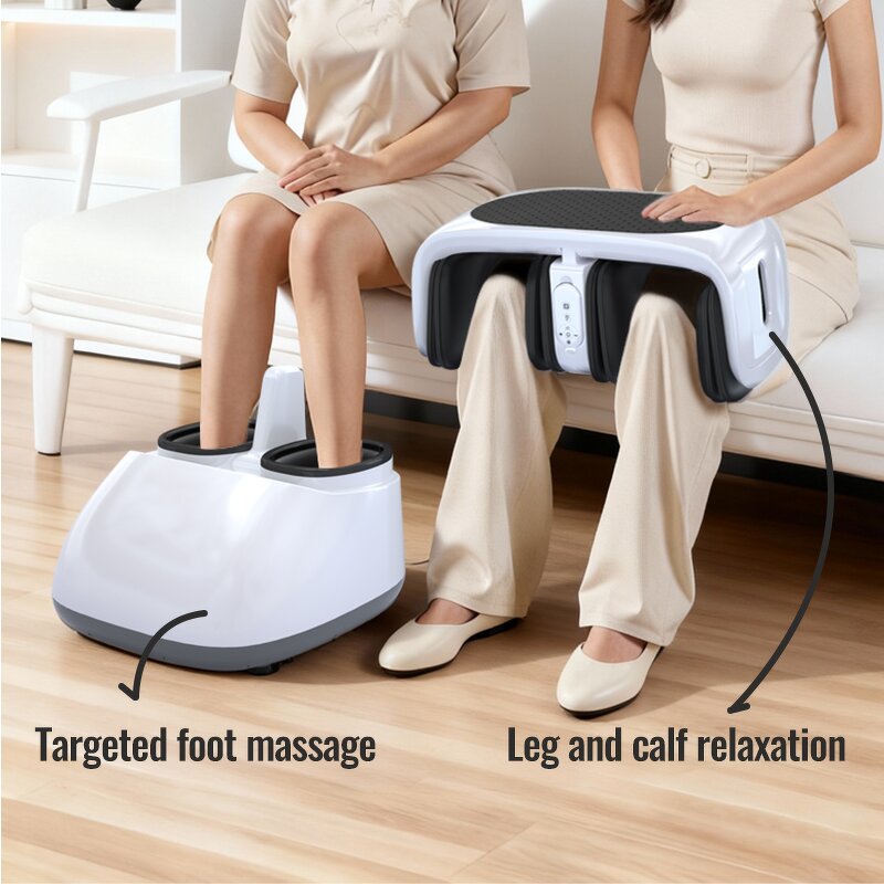 Foot Massager - Manufacturer - 7 in 1 Detached Airbag Heating Battery Deep Tissue Foot Leg Spa