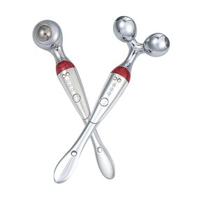 3d Face Roller - Manufacturer - Electric Gold Micro-current Pulse Vibrating Facial Lifting