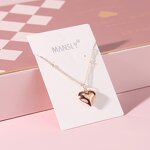 Pink Satin Makeup Set - Manufacturer - Popularity Gift Box Lipstick Set with Necklace Cosmetics-set