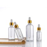 Serum Bottles Manufacturer - 30ml 50ml 60ml Transparent Glass Dropper for Professional