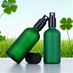 Perfume Empty Bottles Manufacturer - 5ml to 100ml Black Matte Frosted Glass Fine Mist