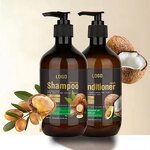Shampoo Manufacturer - Natural Organic Herbal with Hair Serum Coconut Ginger & Custom