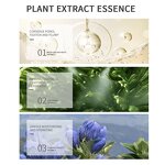 Glass Bottle Manufacturer - 100ml Frosted Transparent Gradient for Facial Essence & OEM