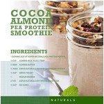 Pea Protein Powder Factory - Organic Unflavored Pea Protein Powder Green Plant Source Non-GMO Vegan for Adults