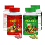 水果蔬菜胶囊生产商-90粒水果蔬菜胶囊日常补充剂维生素膳食纤维