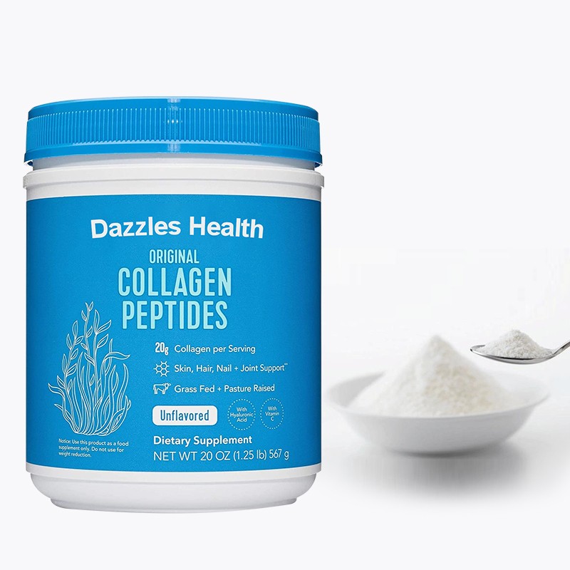 Fish Collagen Powder Manufacturer - Factory Price Hydrolyzed Fish Multi-Collagen Protein Drink Powder with Milk Extract