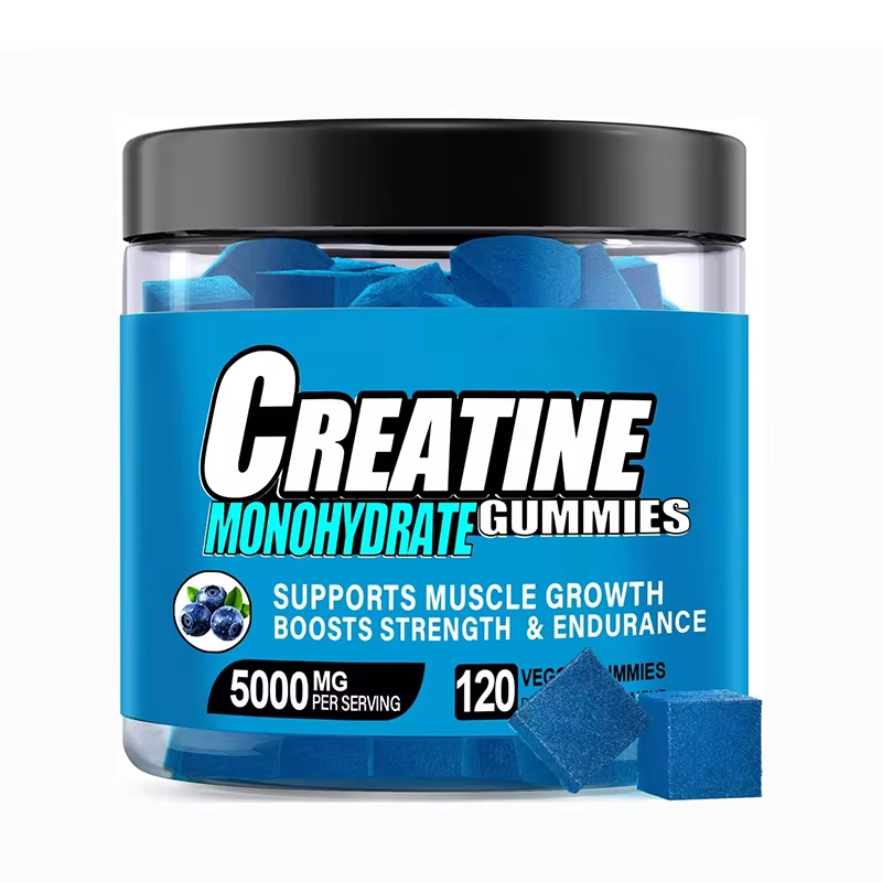 Creatine Gummies Manufacturer - Free Sample OEM ODM Private Label Creatine Monohydrate Gummies BCAA Pre Workout