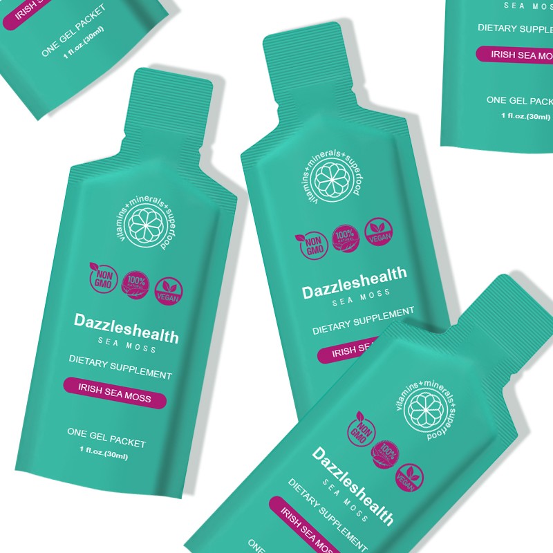 Sea Moss Gel Factory - Vegan Super Cell Food No Preservatives Wildcrafted 100% Organic Irish Sea Moss Gel