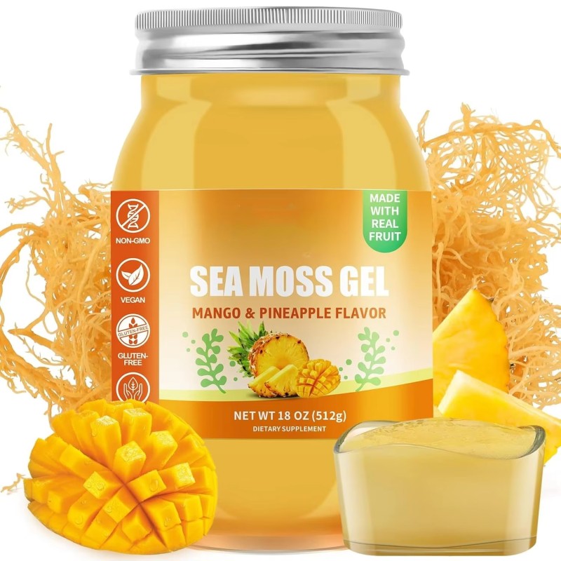 Seamoss Gel Pack - OEM Hot Selling Organic Raw