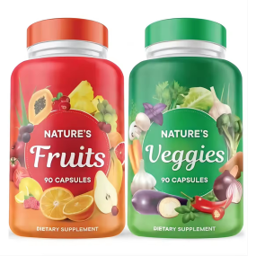 Energy Vitamins Manufacturer - OEM Energy Levels and Immune Vitamins and Minerals Supports Health Fruits Vegetable