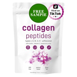 胶原蛋白粉生产商-代工免费样品胶原蛋白粉水解肽天然膳食补充剂