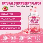 Calcium Gummies Factory - Custom Private Label Calcium Citrate Gummies Calcium Citrate Supplement 1200mg Muscle