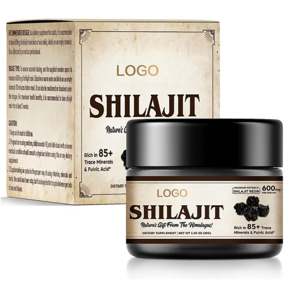 Shilajit Resin Factory - Oem Shilajit Resin Pure Himalayan Shilajit Resin High Potency Gold Grade Gel
