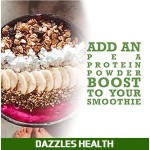 Pea Protein Powder Factory - Organic Unflavored Pea Protein Powder Green Plant Source Non-GMO Vegan for Adults