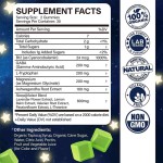 睡眠软糖-10毫克纯素饮食补充剂