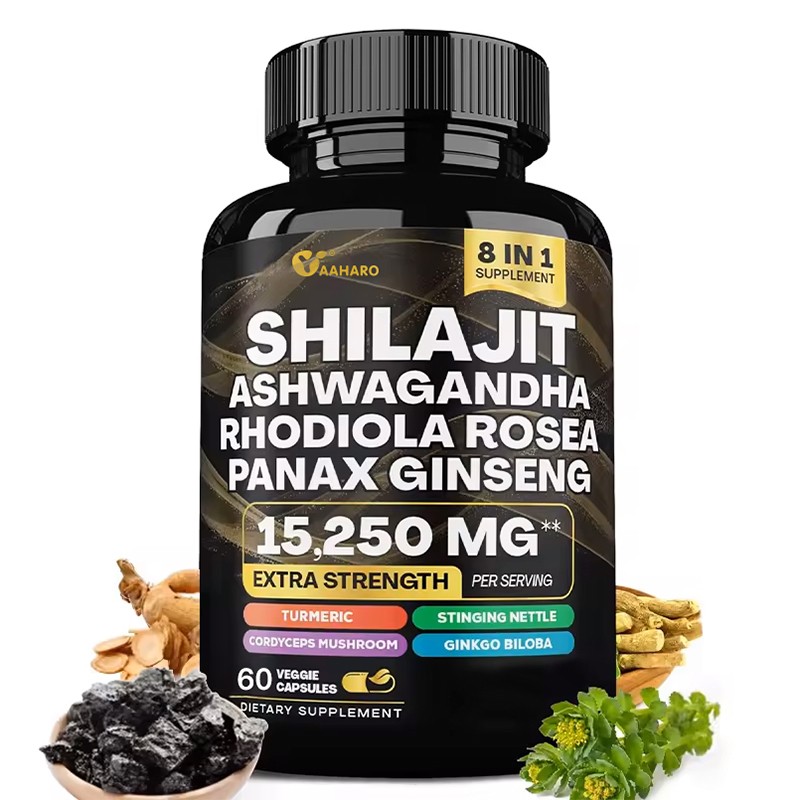 Shilajit Capsules - OEM Bulk Himalayan Minerals
