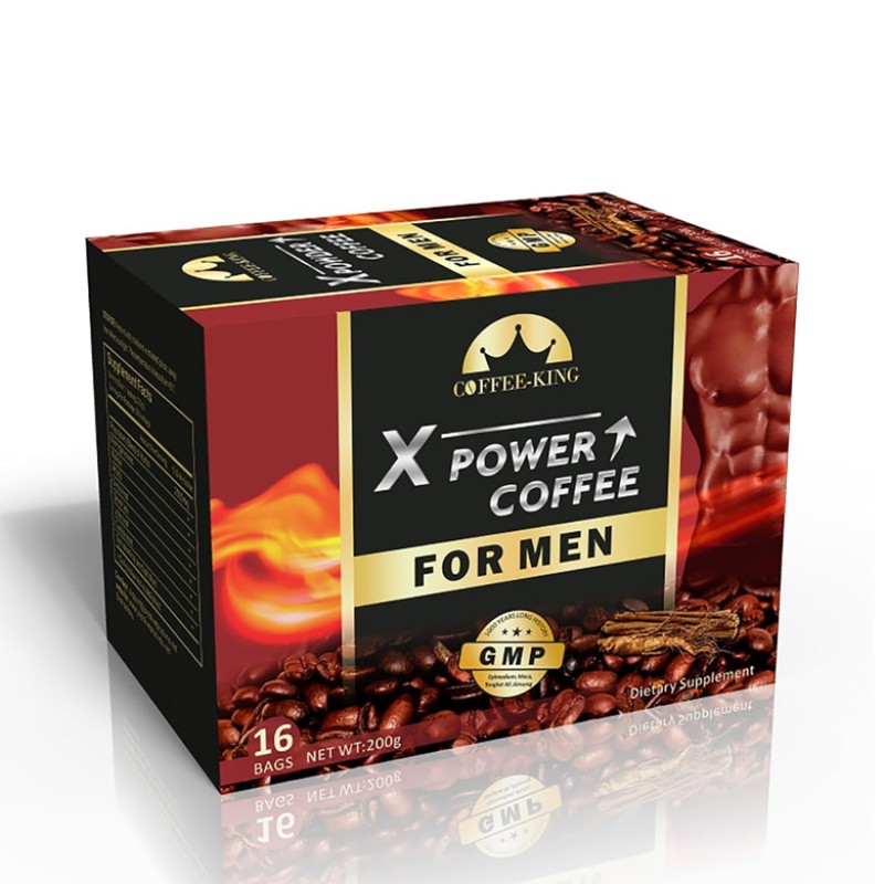 Black Maca Coffee Factory - Custom Label Black Maca Man Power Tongkat Ali X Power Coffee for Man