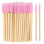 Bamboo Eyebrow Brush - Manufacturer - Disposable Handle Eyelash Mascara Wands Extension Applicator