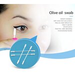 Liquid Filled Cotton Swabs - Manufacturer - Oem Individual Package Magnetic Eyeliner Olive Oil Swab