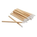Bamboo Brush Applicators Set - Manufacturer - 100pcs Eyelash Lipgloss Nylon Hair Cosmetic Tools