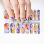 Reflective Press on Nails - Manufacturer - Diy Artificial Arctic Starlight Night Nail Beauty Finger Nails