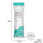 Makeup Remove Cotton Pads - Manufacturer - 100Pcs/pack Soft Facial Nail Art Cleaning Wipe Pads