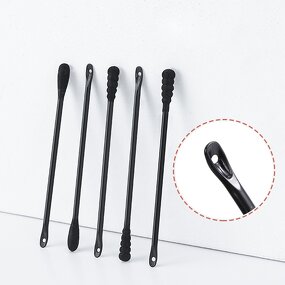 Double Head Cotton Buds - Manufacturer - 10pcs Cruelty Free Fragrance Free Tipped Cosmetic Swabs