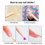 Orange Wood Nail Sticks - Manufacturer - Custom 100 Pcs Double Ended Eco Friendly Cuticle Pusher