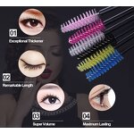 Plastic Eyelash Brush - Manufacturer - Economic Disposable Nylon Hair Mascara Wands Eyebrow Spoolie