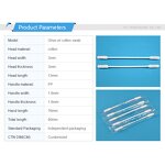 Liquid Filled Cotton Swabs - Manufacturer - Oem Individual Package Magnetic Eyeliner Olive Oil Swab