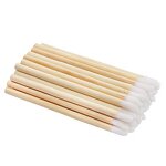 Bamboo Brush Applicators Set - Manufacturer - 100pcs Eyelash Lipgloss Nylon Hair Cosmetic Tools