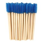 Bamboo Eyelash Brush - Manufacturer - Eco Nylon Hair Mascara Spoolies Beauty Makeup Lash Wands