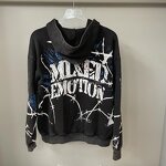 Hoodie Manufacturer - Wholesale 100% Cotton Mixed Emotions Zipper-up Tracksuits